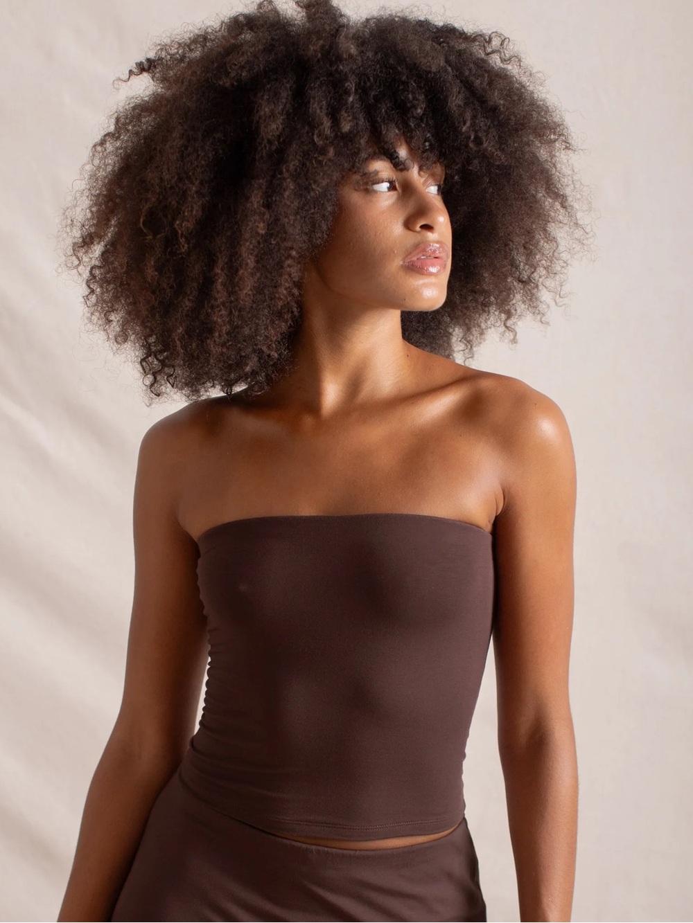 NWT indigo luna Full Moon Tube Carob tube top